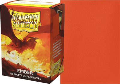 Protectores Dragon Shield Standard Dual Matte: Ember