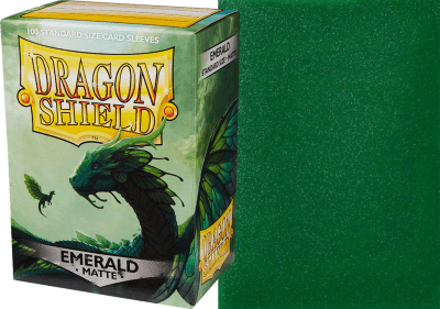 Protectores Dragon Shield Standard Matte: Emerald1