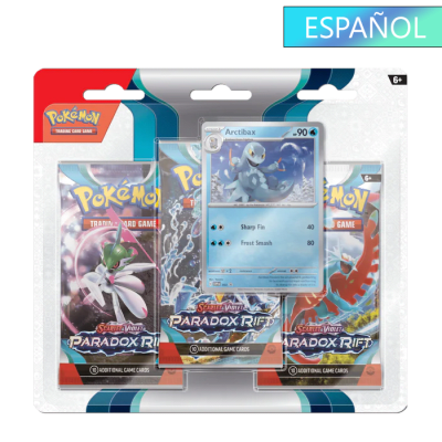 Blister Pokémon TCG: Brecha Paradójica Español (Arctibax)1
