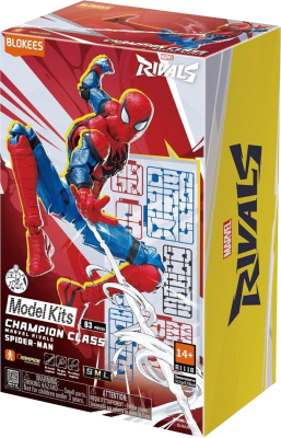 Model Kit Blokees Champion Class: Marvel Rivals - Spider-Man