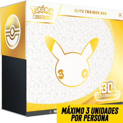Elite Trainer Box Pokemon TCG: 30th Celebration1