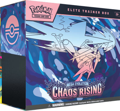 PREVENTA Elite Trainer Box Pokemon TCG: Mega Evolution - Chaos Rising1