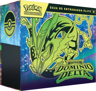 PREVENTA Caja de Entrenador de Elite Pokemon TCG: Megaevolucion - Dominio Delta1
