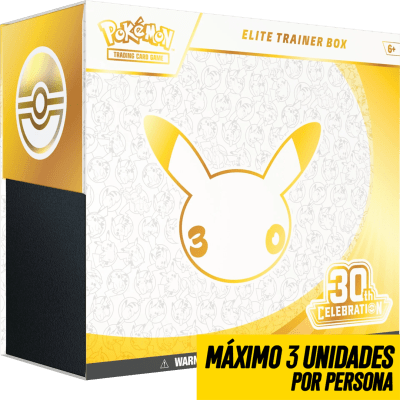 PREVENTA Elite Trainer Box Pokemon TCG: 30th Celebration1