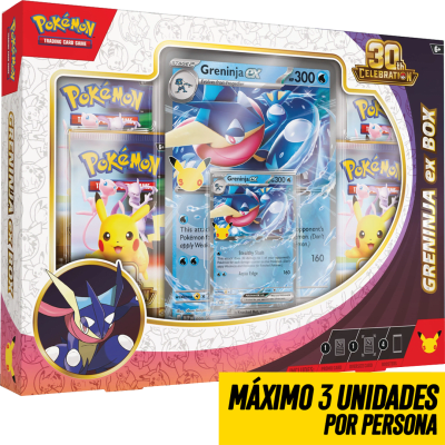 Ex Box Pokemon TCG: 30th Celebration (Greninja ex)1