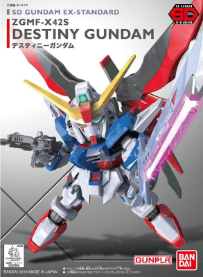 Model Kit Bandai Hobby SD: EX-Standard Destiny Gundam1