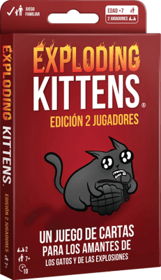 Exploding Kittens 2 Jugadores