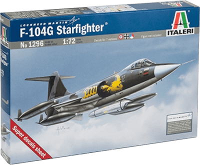 Model Kit Italeri: Lockheed Martin F-104 G Starfighter1