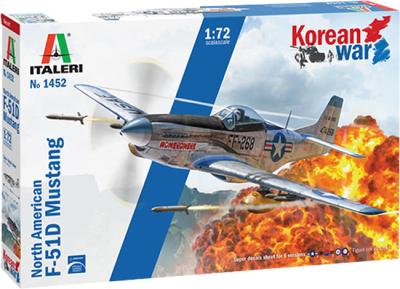 Model Kit Italeri: North American F-51D Mustang (Korean War)