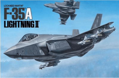Model Kit Tamiya: Lockheed Martin F-35A Lightning II