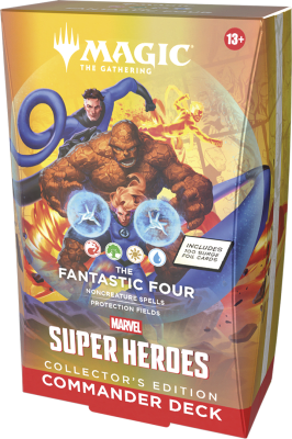 Commander Collector Edition Deck MTG: Marvel Super Heroes - Fantastic Four - Ingles1