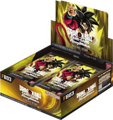 Caja de Sobres DBS Fusion World: FB03 Raging Roar1