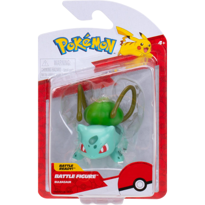Figura Jazwarez Pokémon Battle Figure: Bulbasaur