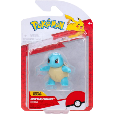 Figura Jazwarez Pokémon Battle Figure: Squirtle