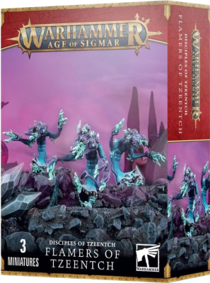 WH AOS Disciples/Tzeentch: Flamers of Tzeentch