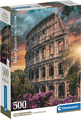 Puzzle Clementoni High Quality Collection 500 Piezas (Flavian Amphitheatre)1