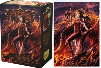 Protectores Dragon Shield Standard Matte Art Flesh & Blood: Dromai1