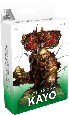 Silver Age Deck Flesh & Blood Chapter one: Kayo (Brute)