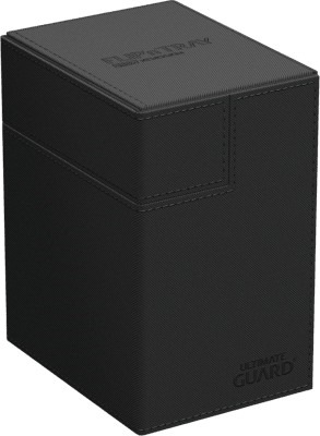 Deck Box Ultimate Guard Flip'n Tray 133+ Xenoskin Black