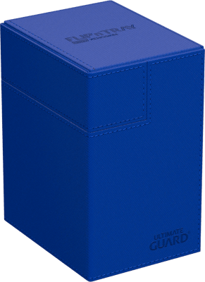 Deck Box Ultimate Guard Flip'n Tray 133+ Xenoskin Blue1