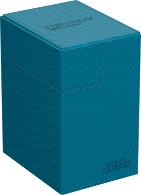 Deck Box Ultimate Guard Flip'n Tray 133+ Xenoskin Petrol1