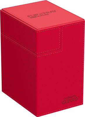 Deck Box Ultimate Guard Flip'n Tray 133+ Xenoskin Red1