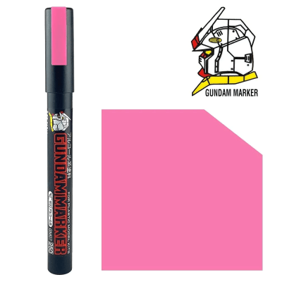 Marcador Gundam Marker GM14 Fluorescent Pink (Alcohol-Based)