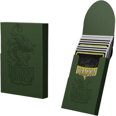 Cube Shell Dragon Shield: Forest Green1