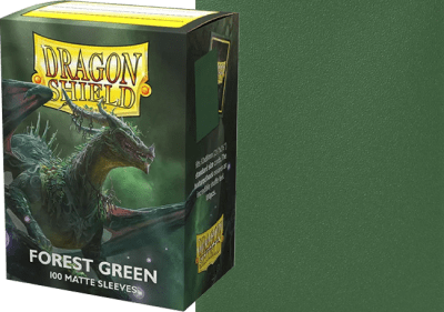 Protectores Dragon Shield Standard Matte: Forest Green