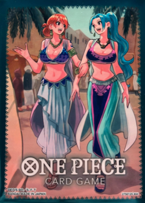 Protectores Bandai TCG + Limited Edition One Piece 70u (Nami y Vivi)1