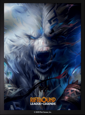 Protectores Riftbound Origins UVS Volibear Art
