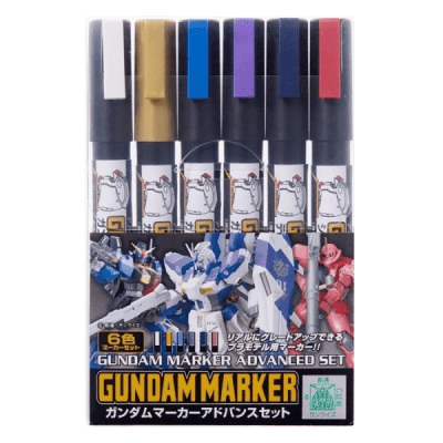 Set Marcadores Gundam Marker Advanced Set1