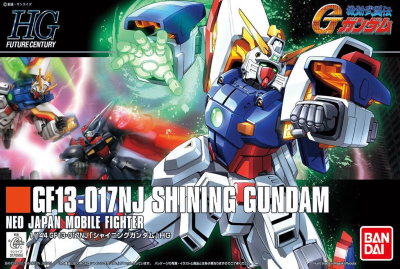 Model Kit Bandai HG: GF13- 017NJ Shining Gundam