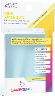 Protectores Gamegenic Mini American Prime 44x67 mm