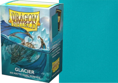 Protectores Dragon Shield Standard Dual Matte: Glacier