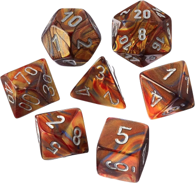 Chessex 7-Die Set Mini Lustrous1