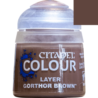 Citadel Colour Layer: Gorthor Brown 12ml