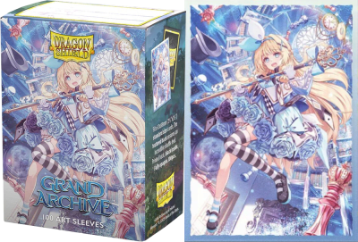 Protectores Dragon Shield Standard Dual Matte Art: Grand Archive - Alice, Golden Queen1