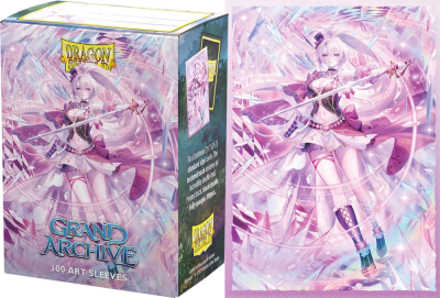 Protectores Dragon Shield Standard Dual Matte Art: Grand Archive - Merlin, Brilliant Vestige