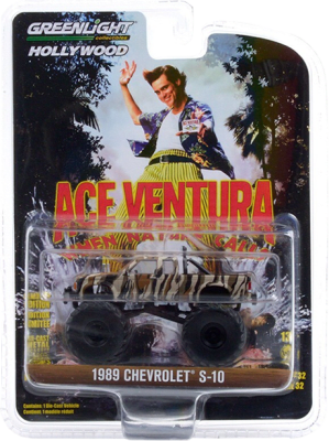 GreenLight Collectibles: 1:64 1989 Chevrolet S-10 Monster Truck Ace Ventura Hollywood Series 32