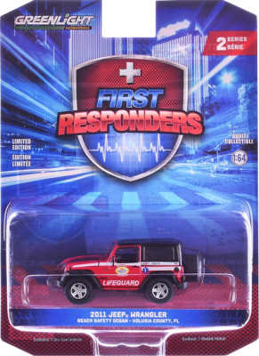 GreenLight Collectibles: 1:64 2011 Jeep Wrangler First Responders Series 21