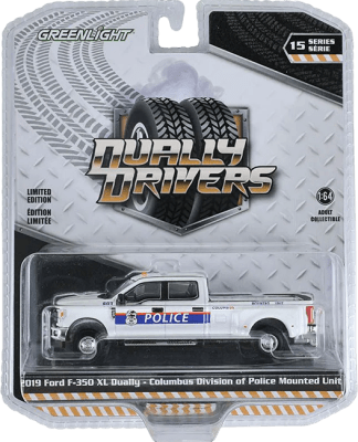 GreenLight Collectibles: 1:64 2019 Ford F-350 XL Dually Drivers Series 15