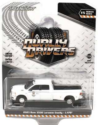 GreenLight Collectibles: 1:64 2023 Ram 3500 Laramie Dually Drivers Series 15