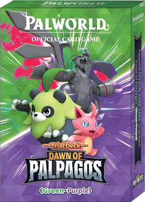 Trial Deck Palworld OCG: Dawn of Palapagos Green - Purple1