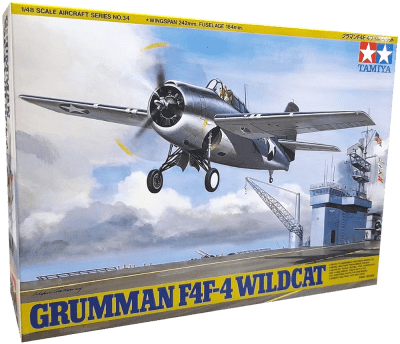 Model Kit Tamiya: Grumman F4F-4 Wildcat