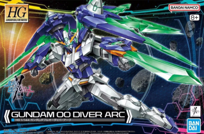 Model Kit Bandai Hobby HG: 1/144 Gundam 00 Diver Arc1