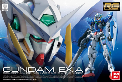 Model Kit Bandai Hobby RG: Gundam Exia1