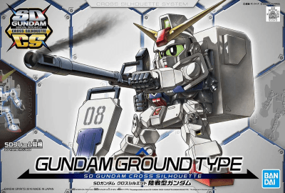 Model Kit Bandai Hobby SD Cross Silhouette: Gundam Ground Type1
