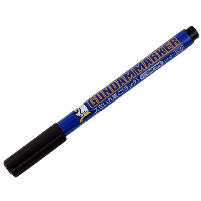 Marcador Gundam Marker GM01 Black Fine Line (Permanent)