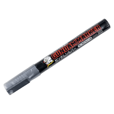 Marcador Gundam Marker GM05 Metallic Silver (Alcohol-Based)